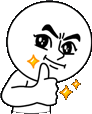 使用者傳送的按讚貼圖